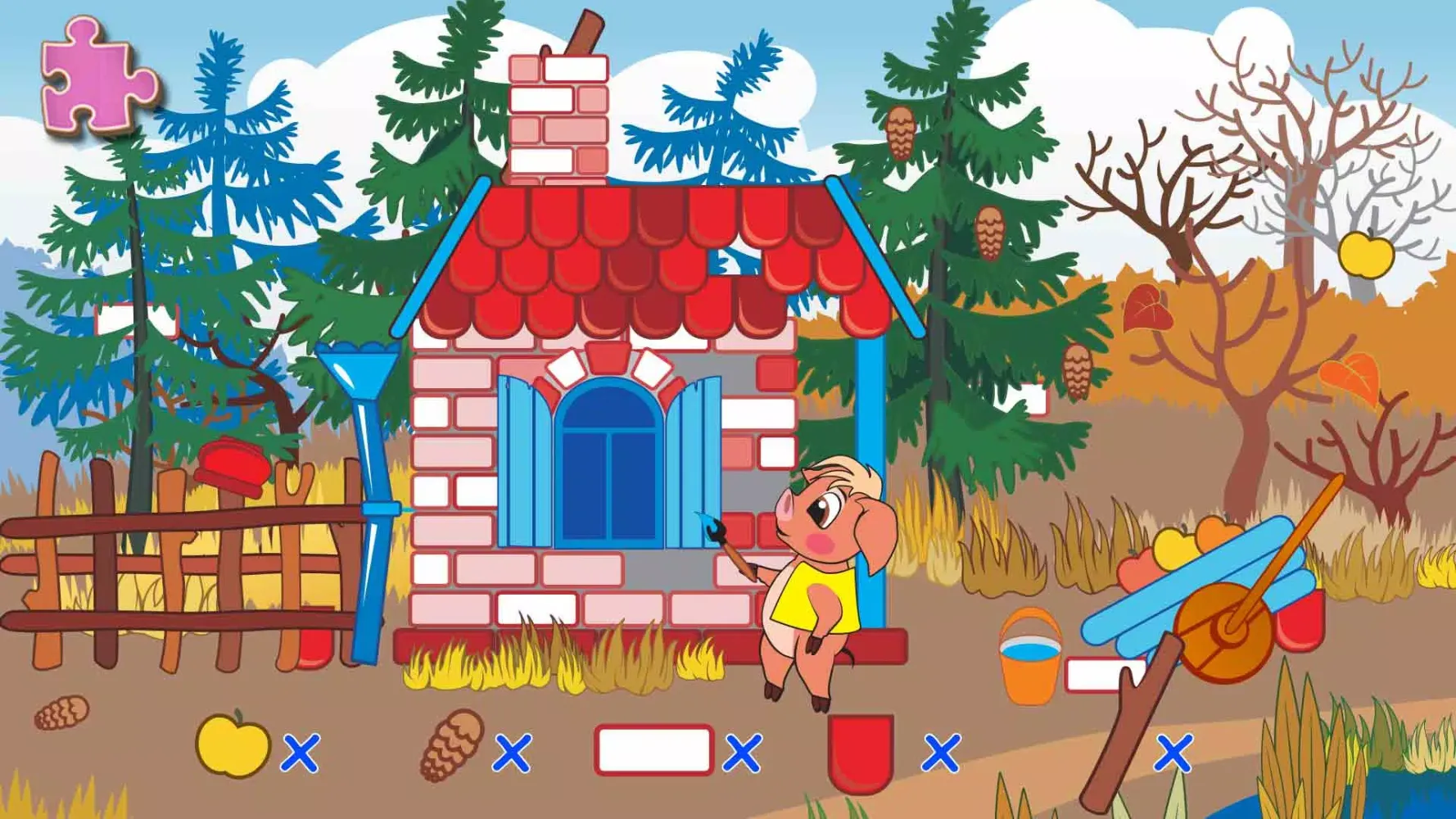Three Little Pigs: Kids Book应用截图