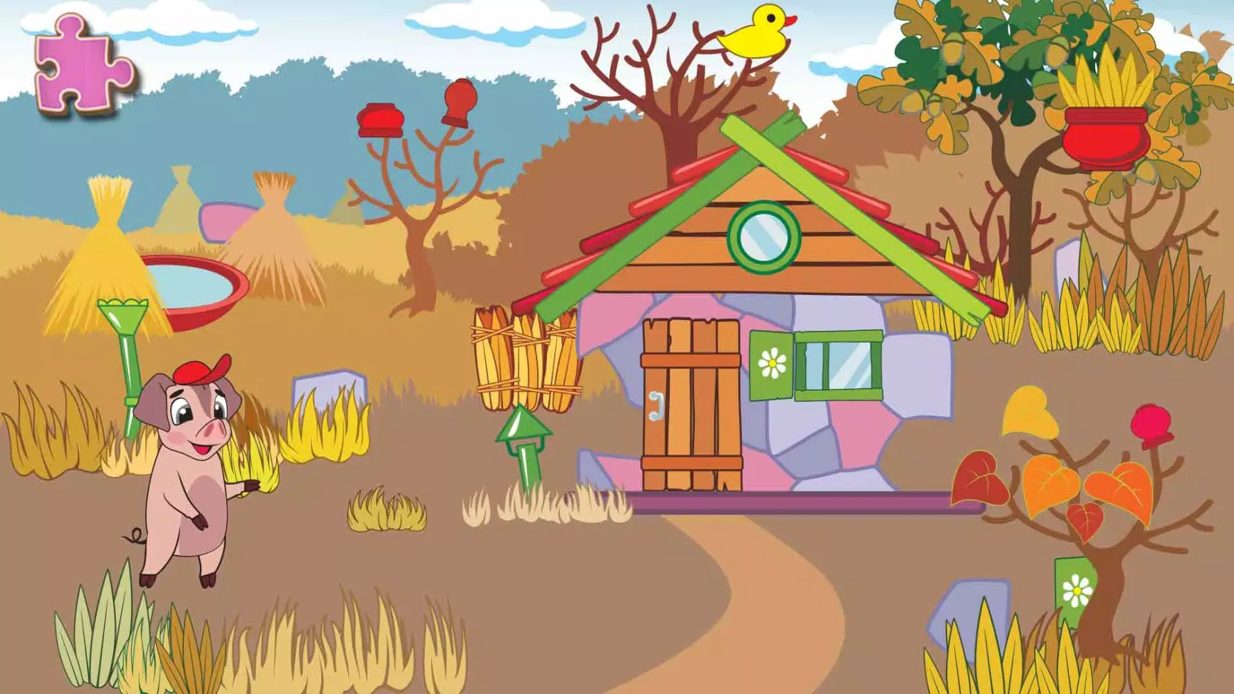 Three Little Pigs: Kids Book应用截图