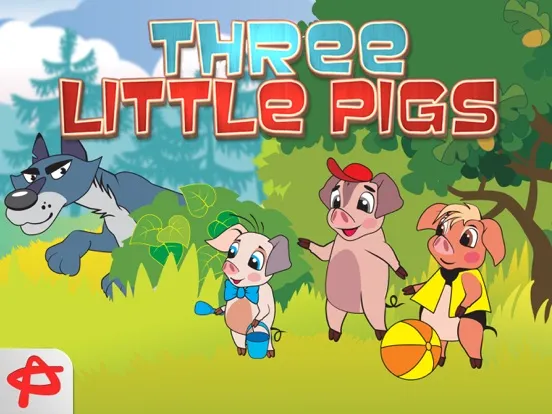 Zrzuty ekranu Three Little Pigs: Free Interactive Touch Book iPad 