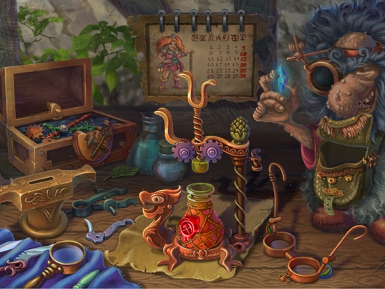 Captures d'écran de Witch's Pranks: Frog's Fortune Adventure iPad 