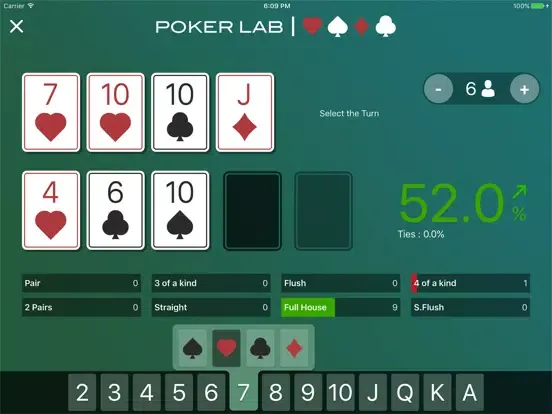 Capturas de pantalla de PokerLab Pro - Poker Odds and Outs iPad 