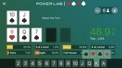 Capturas de pantalla de PokerLab Pro - Poker Odds and Outs