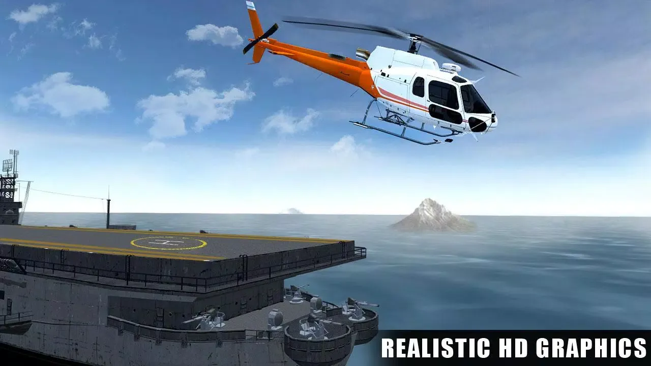 Helicopter Flying Adventures应用截图