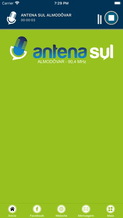 Скриншоты Rádio Antena Sul Almodôvar