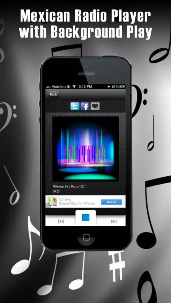 Best of Mexico Songs and Live Radio Screenshots