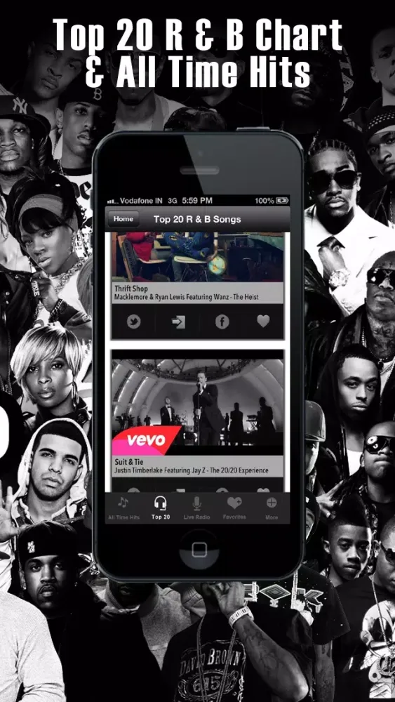 Скриншоты R&B Music Radio Live