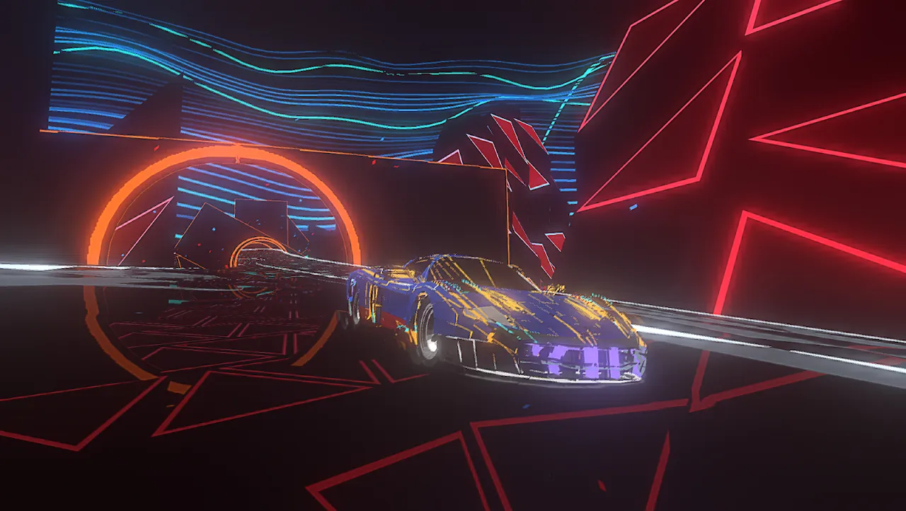 ภาพหน้าจอของ Music Racer