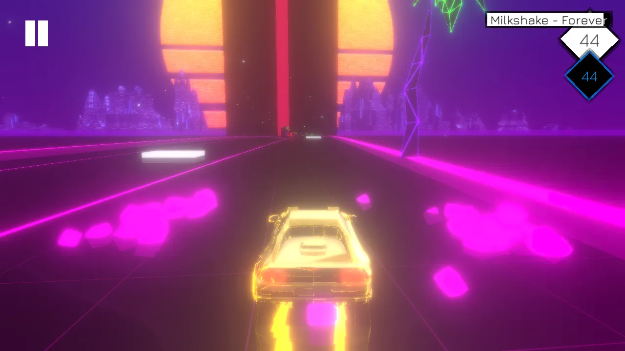 ภาพหน้าจอของ Music Racer