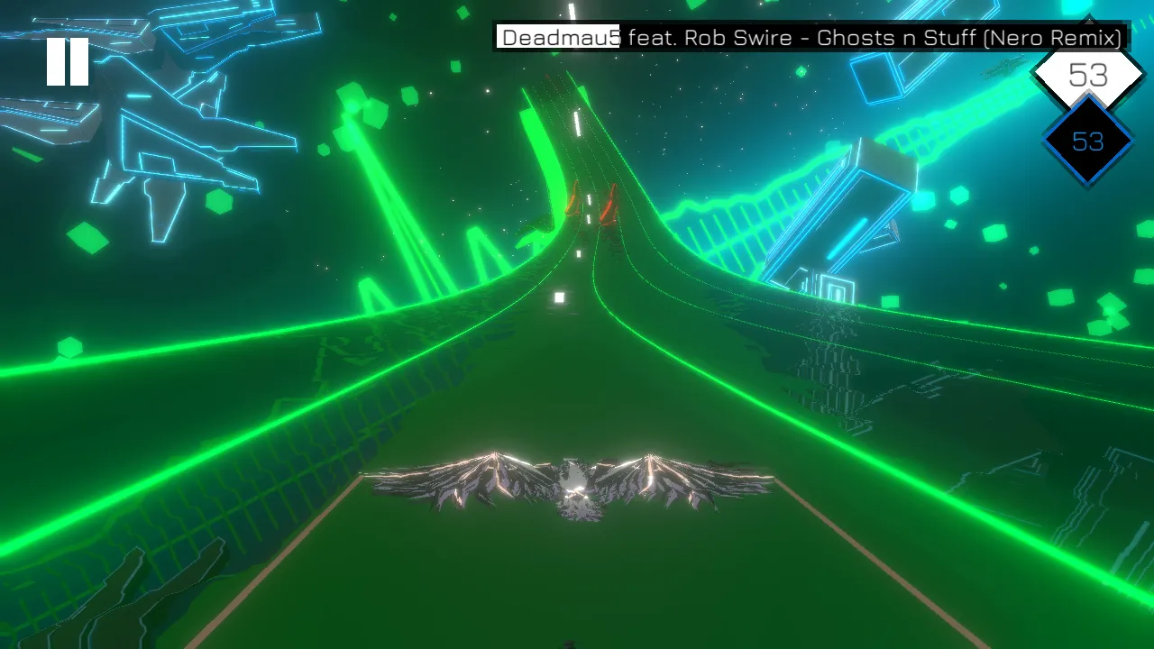 ภาพหน้าจอของ Music Racer
