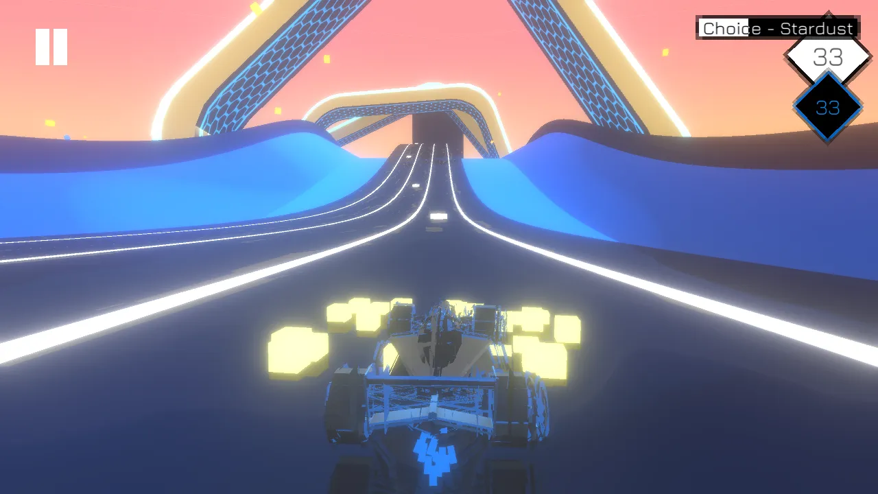 ภาพหน้าจอของ Music Racer