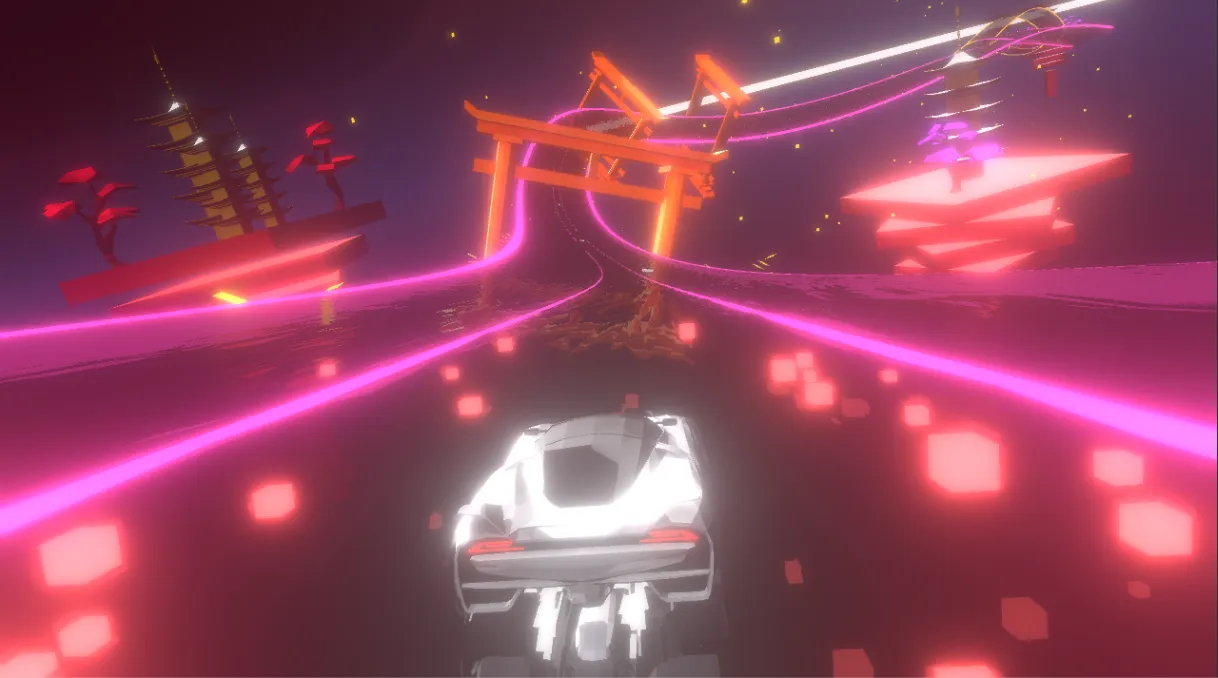 ภาพหน้าจอของ Music Racer
