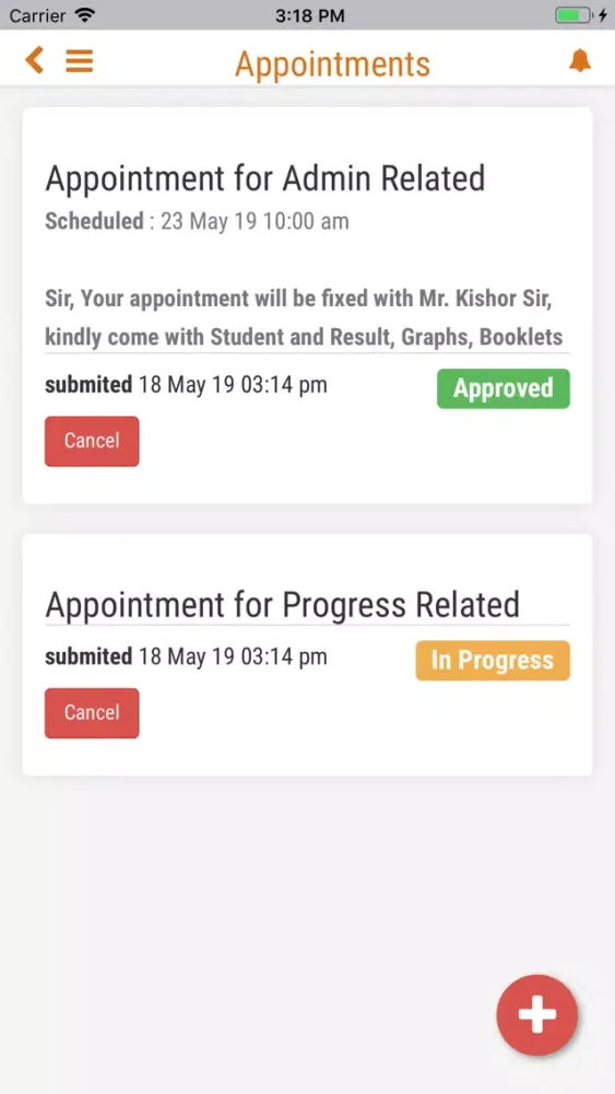 Icad Parent Connect স্ক্রিনশট