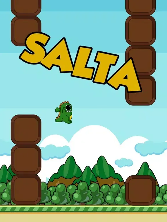 Capturas de tela do Flappy Axel iPad 