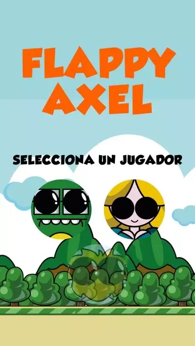 Capturas de tela do Flappy Axel