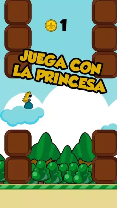 Capturas de tela do Flappy Axel