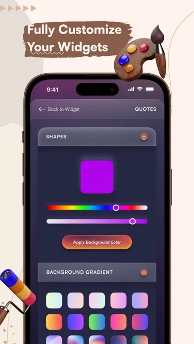 Capturas de pantalla de Affirmation Widget