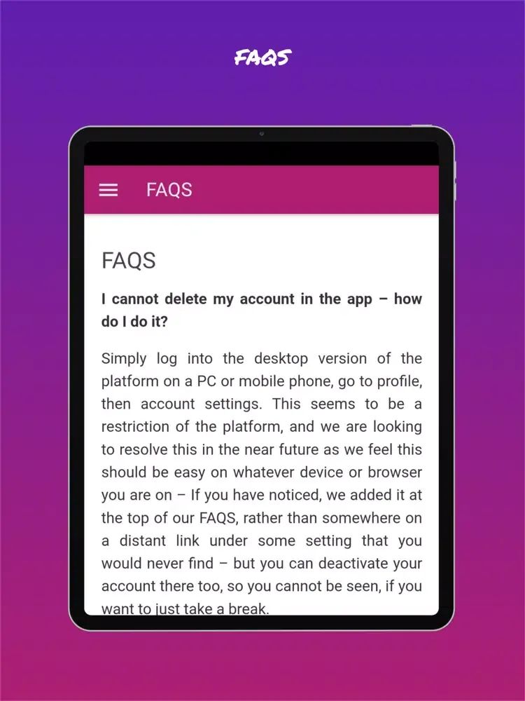 Absurdities Group iPad  سکرین شاٹس