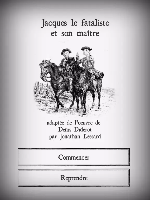 ภาพหน้าจอของ Jacques le fataliste iPad 