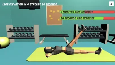 ABS - 5 min Six Pack Workout 스크린샷