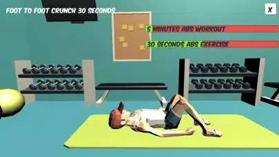 ABS - 5 min Six Pack Workout 스크린샷