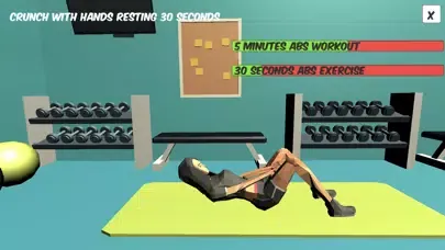 ABS - 5 min Six Pack Workout 스크린샷