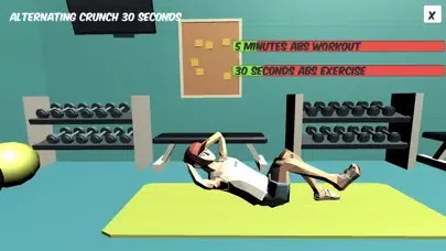ABS - 5 min Six Pack Workout 스크린샷