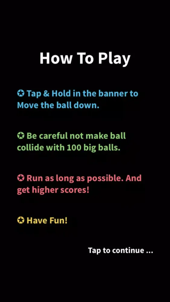 Avoid The 100 Balls स्क्रीनशॉट