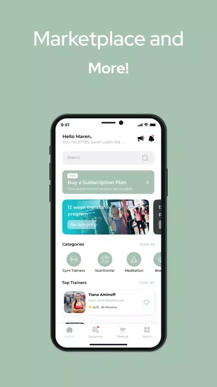 WeTrain AE Screenshots