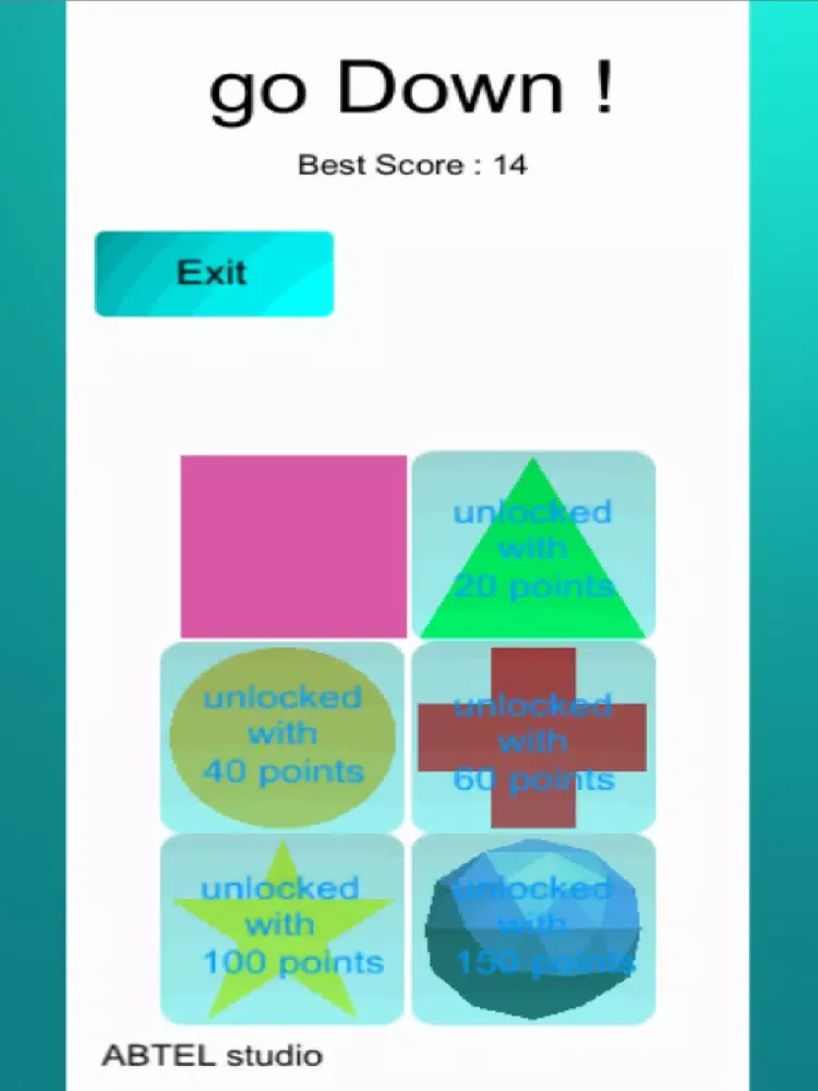 go Down quickly iPad  Screenshots