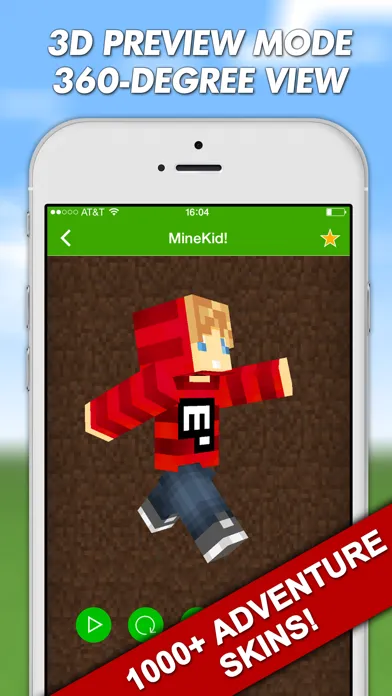 Adventure Skins for Minecraft PE (Pocket Edition) & Minecraft PC Screenshots