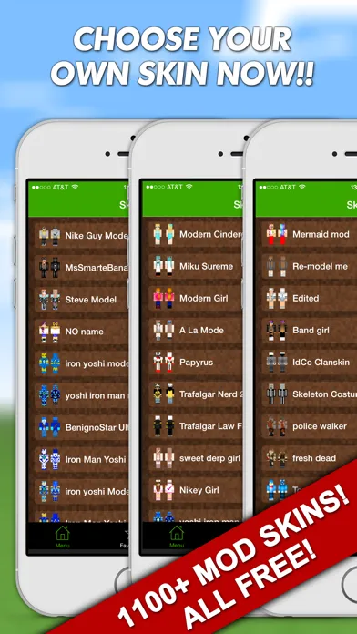 Mod Skins for Minecraft PE (Pocket Edition) & Minecraft PC Screenshots