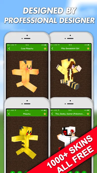 Skins for Minecraft PE (Pocket Edition) & PC Free - for Pokemon 스크린샷