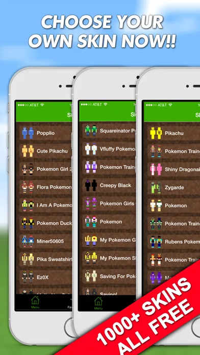 Skins for Minecraft PE (Pocket Edition) & PC Free - for Pokemon 스크린샷