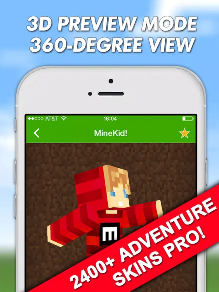 Adventure Skins Pro for Minecraft PE (Pocket Edition) & Minecraft PC iPad 应用截图