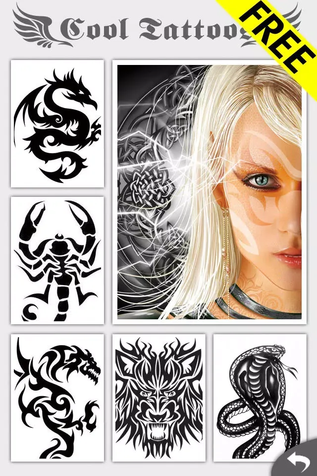 صور 100,000 Cool Tattoos Free