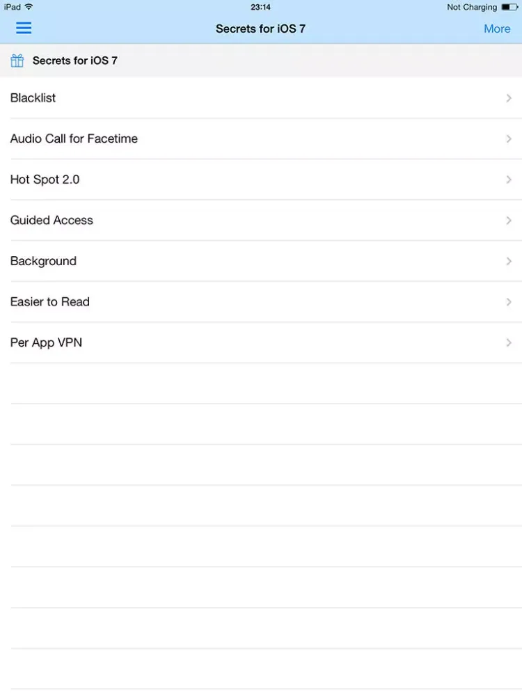 تصاویر Guide for iOS 7 - How to use IOS 7 iPad 
