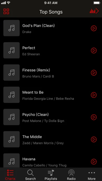 Music Radio Player Screenshots