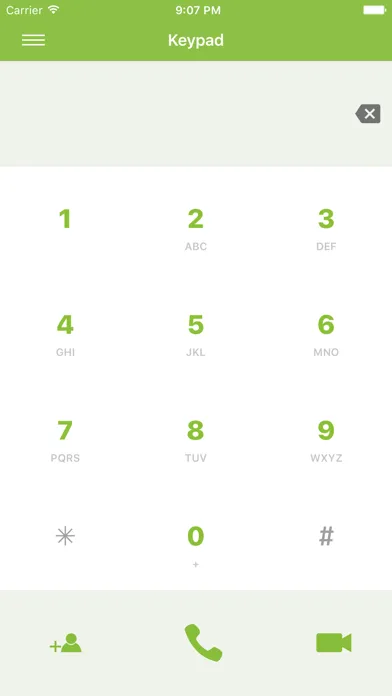ภาพหน้าจอของ AbtoVoIPClient