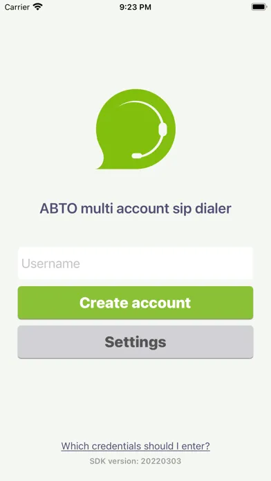 Abto multi account sip dialer Ekran Görüntüleri