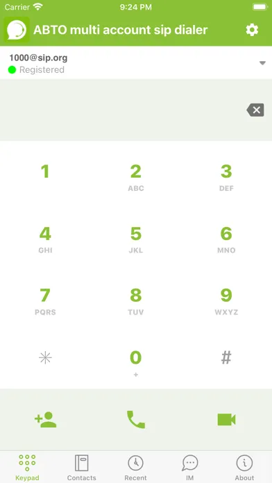 Abto multi account sip dialer Ekran Görüntüleri