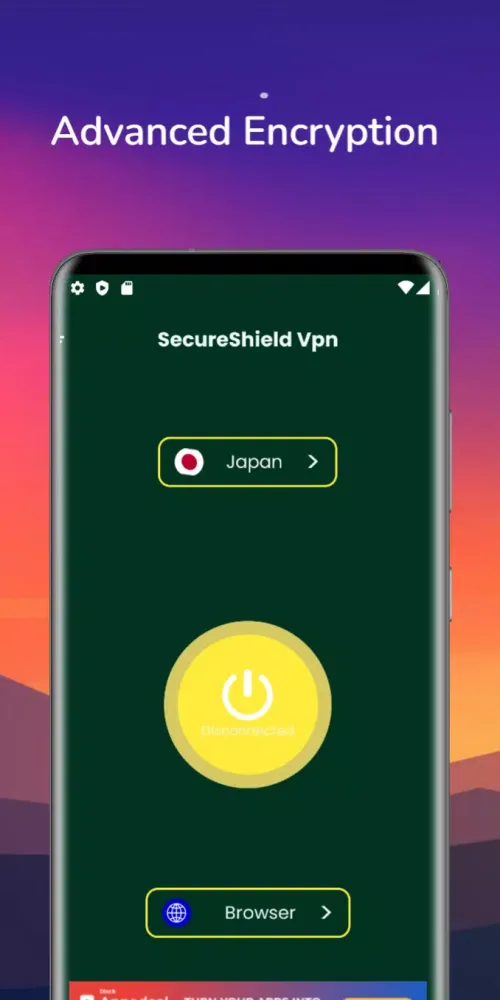 Tangkapan skrin Shield VPN Fast And Secure