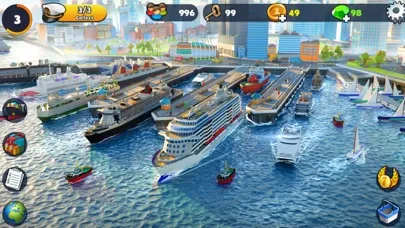 Tangkapan layar Real Ocean Clean Boat Games 3D