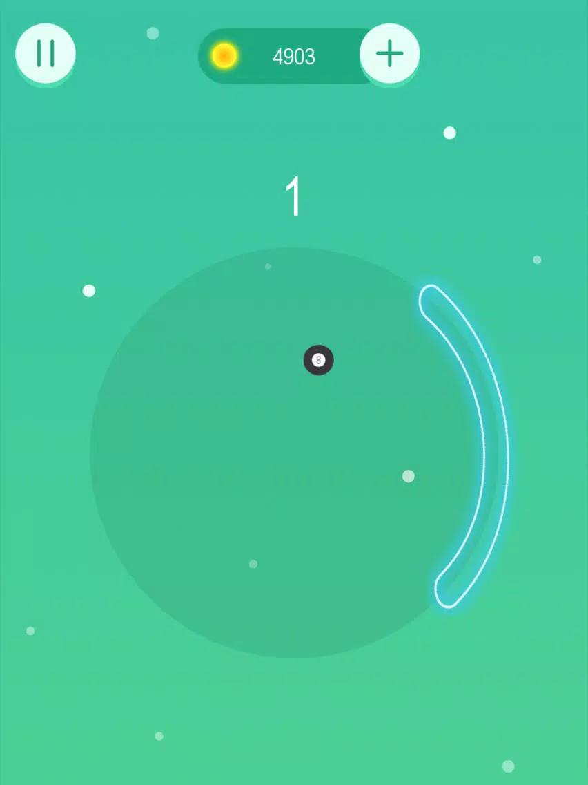 Tangkapan skrin Wrist Pong iPad 