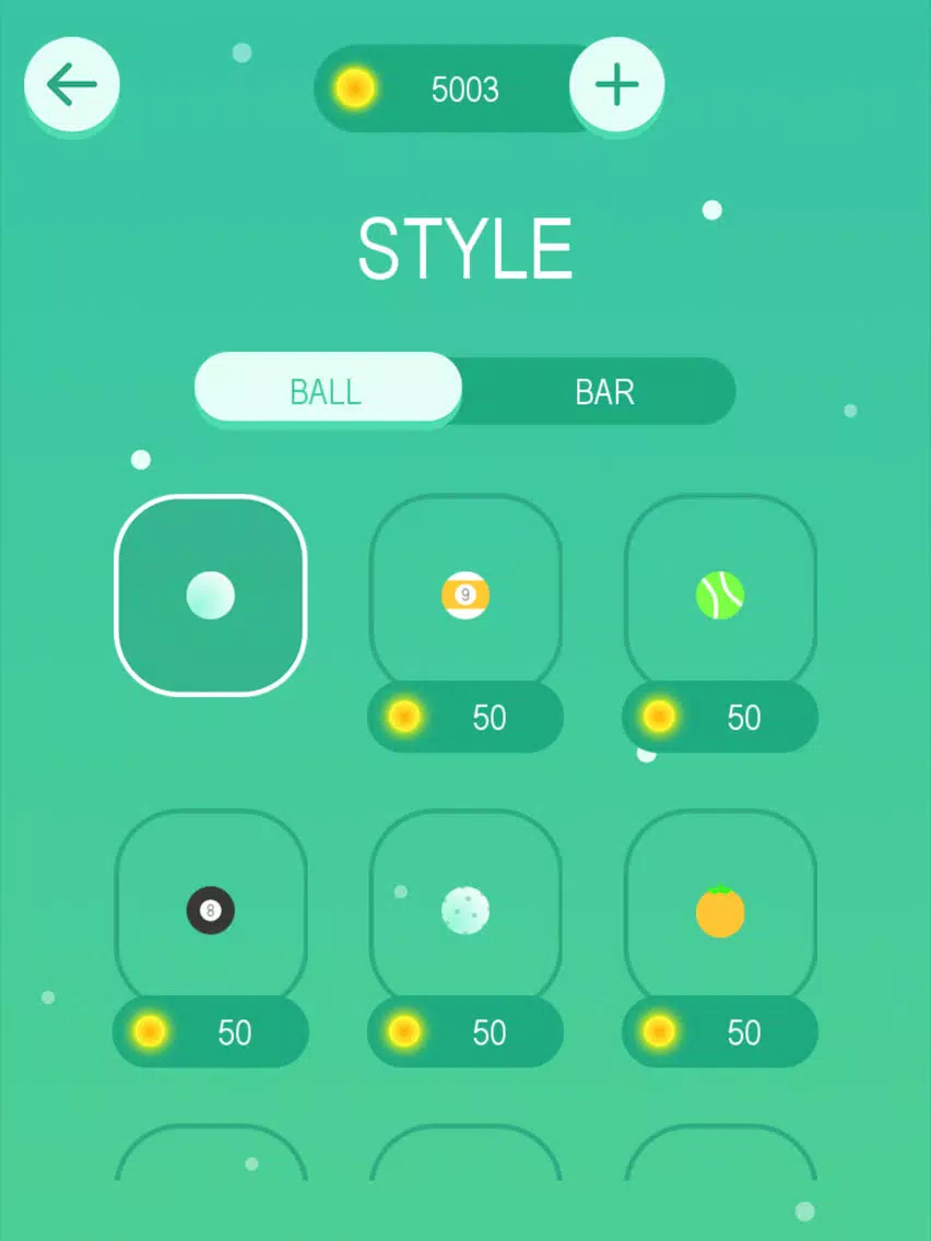 Tangkapan skrin Wrist Pong iPad 