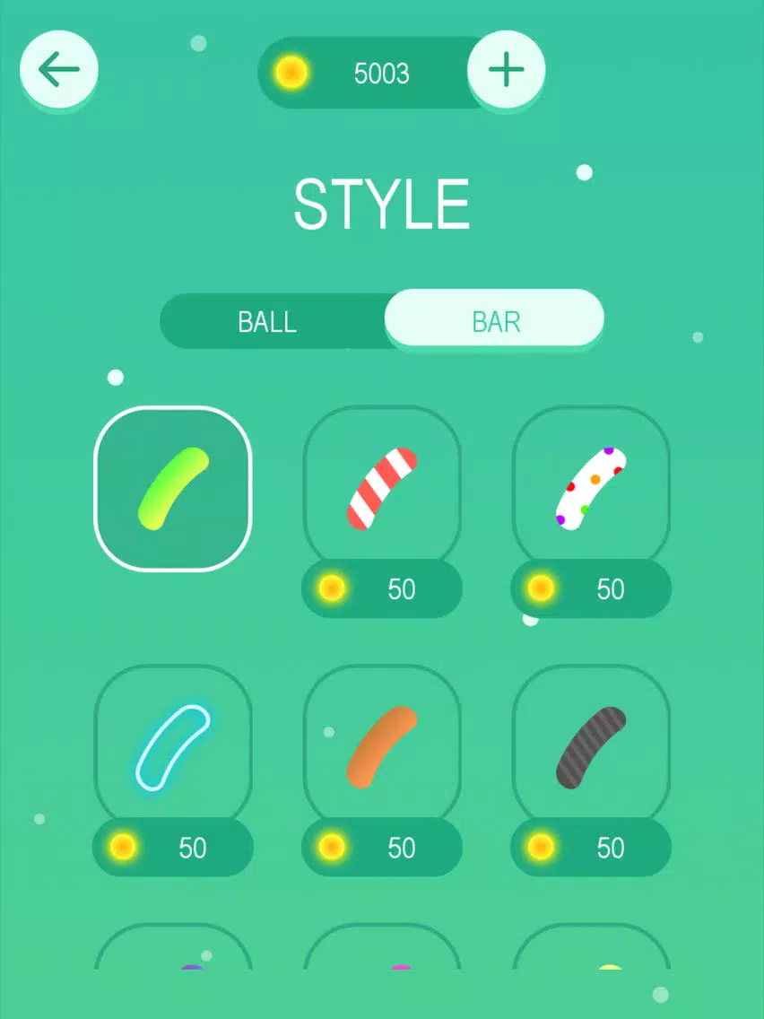 Tangkapan skrin Wrist Pong iPad 