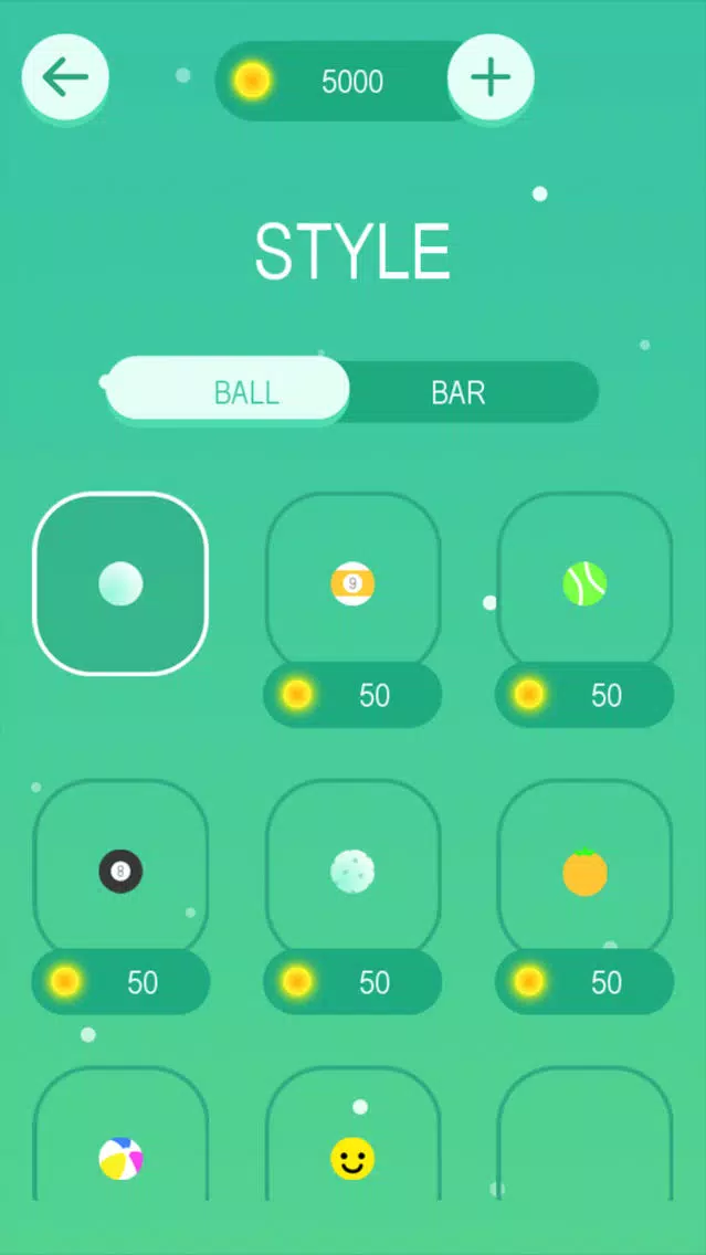 Tangkapan skrin Wrist Pong