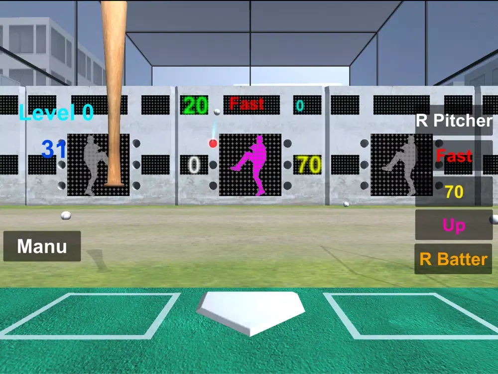 Zrzuty ekranu Baseball Batting Cage iPad 