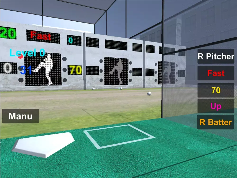 Zrzuty ekranu Baseball Batting Cage iPad 