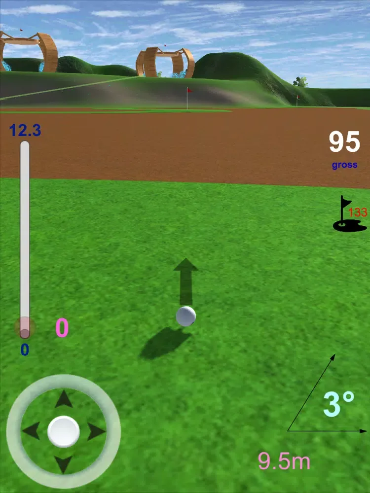 Capturas de tela do Golf Hill iPad 