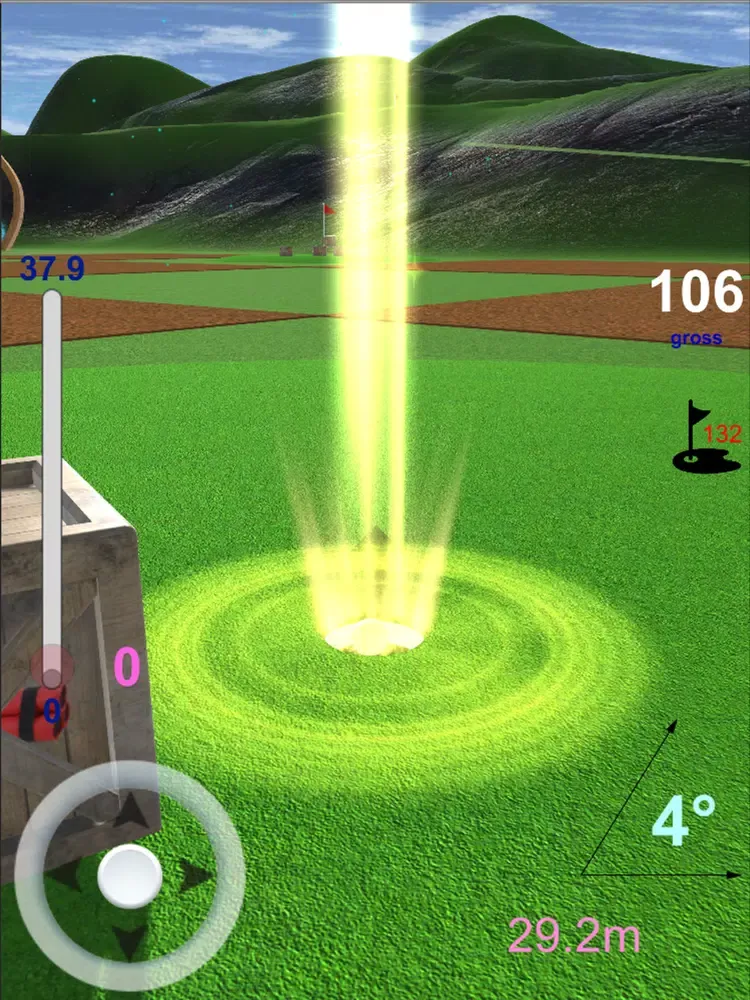 Capturas de tela do Golf Hill iPad 